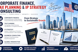 provide corporate finance, tax planning and IP strategy consulting