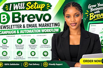 setup brevo newsletter brevo email marketing campaign brevo automation workflow