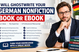 ghostwrite german nonfiction book ebook self help book