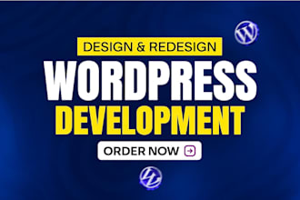 design an elementor website with elementor pro for wordpress business