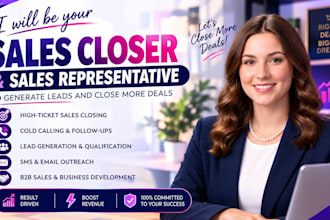be commission based sales closer, sales rep, sales agent sales representative
