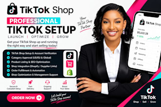 setup tik tok shop fix tiktok dropshipping tiktok shop marketing