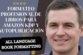 formateo de libros, publicación en amazon KDP y corrección de libros rechazados