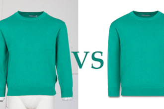 edit your apparel photos with ghost mannequin