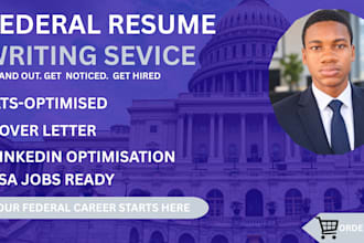 write a usajobs federal resume for government jobs