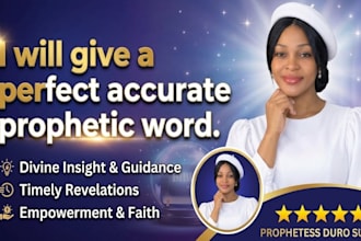 give you a perfect accurate prophetic word