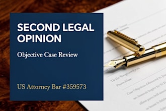 provide a second legal opinion and independent case review
