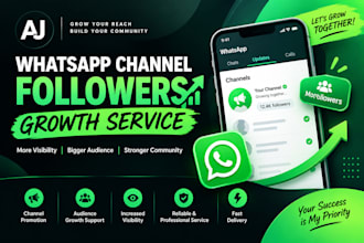 promote your whatsapp channel to increase followers