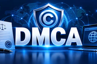 professionally file dmca notices for copyright infringement