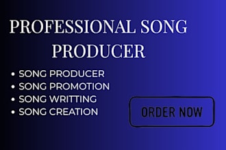 female singer writting, vocalist, beat maker for custom song