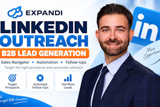 setup expandi linkedin automation b2b lead generation and outreach campaign
