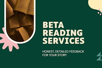 beta read your story and provide detailed feedback