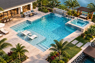 create pool permit drawings, site plan and pool plans