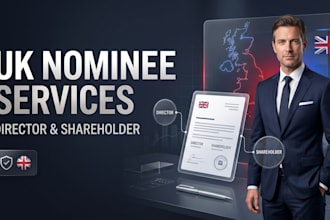 provide UK nominee director and nominee shareholder services for your company