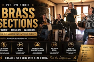 record trumpet, trombone, saxophone, brass, horn section