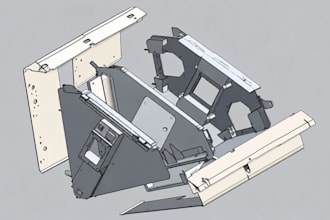 design 3d printing models, assembly designs, sheet metal and automotive parts