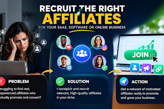 recruit high quality affiliates for your saas affiliate program