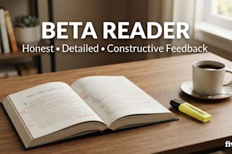 beta read your fiction and provide honest feedback