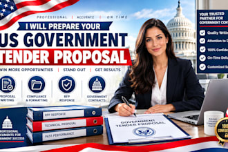 prepare your US government tender proposal