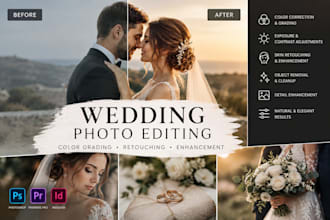 edit your wedding photos