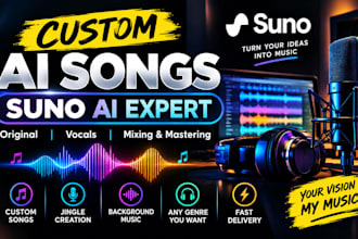 create a custom ai generated song using suno ai