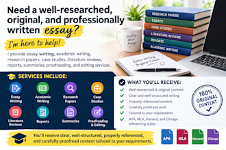 do well researched essay writing as an essay writer