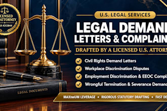 draft a powerful civil rights legal demand letter as a US attorney