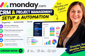 setup monday crm project management monday automation monday com monday expert