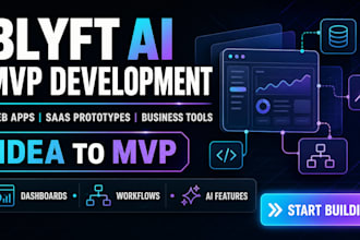 blyft ai mvp blyft development ai mvp development no code app ai app builder