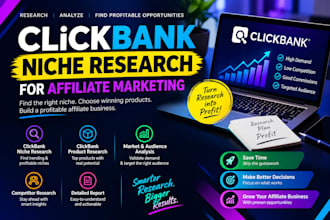 do clickbank niche research for profitable affiliate marketing campaigns