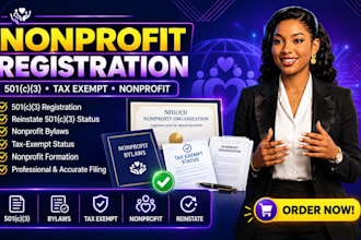 reinstate 501c3 and file tax exempt for nonprofit registration