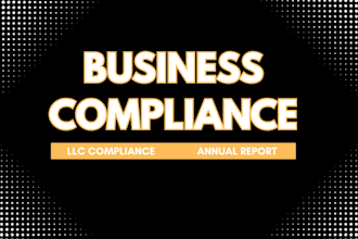 handle business compliance annual reports and llc compliance support