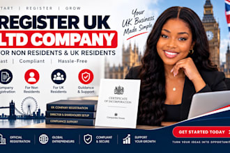 register UK ltd company for non residents and UK residents