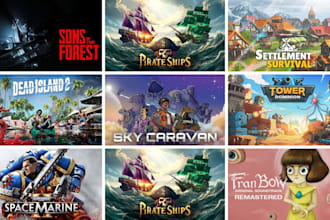 do steam capsule game logo steam page cover art steam store steam capsule artist