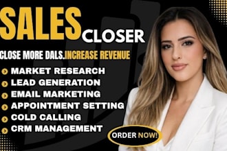 sales closer sales rep b2b high ticket salescloser sales person sdr sales expert