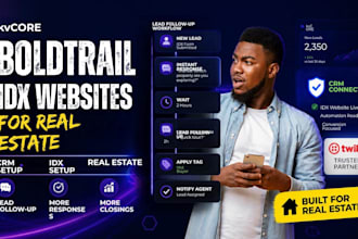 do kvcore, boldtrail, idx website, real estate