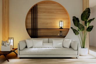 do exterior and interior design for your apartment