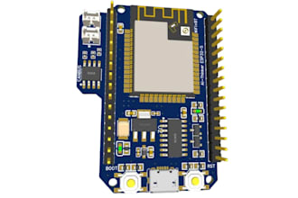 design embedded system pcb schematics with esp32 and stm32 in easyeda