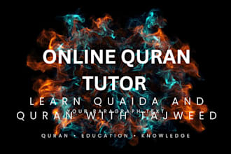 teach quran with tajweed and correct pronunciation