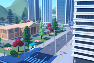 design roblox map low poly city roblox map builder roblox studio roblox scrpter