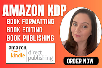 edit, format your spanish ebook for amazon KDP publishing