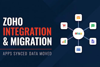 integrate zoho crm with your apps and migrate your data to zoho