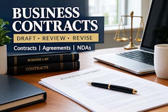 draft and review business contracts agreements and ndas