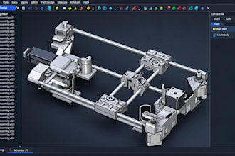 create 3d printing models, stl step files, assembly cad design for prototyping