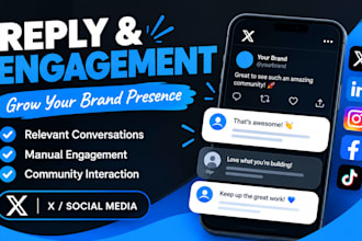 be your social media reply manager for brand engagement