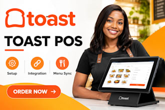 setup and configure toast pos system for your restaurant or business
