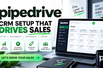 pipedrive CRM sales pipeline, lead outreach deal management, zapier integration