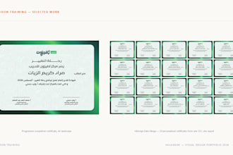 design professional certificates, diplomas and awards