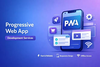 upgrade your website to fast progressive webapp with custom feature installation