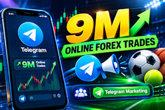hit 9m online forex trades via telegram ads fix sport channel telegram marketing